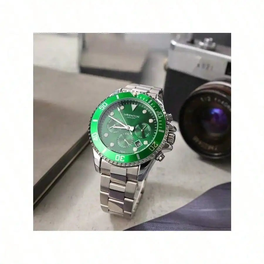 Golden Heir | The "Aethelgard" Chrono-Skeleton – Emerald Peak Edition