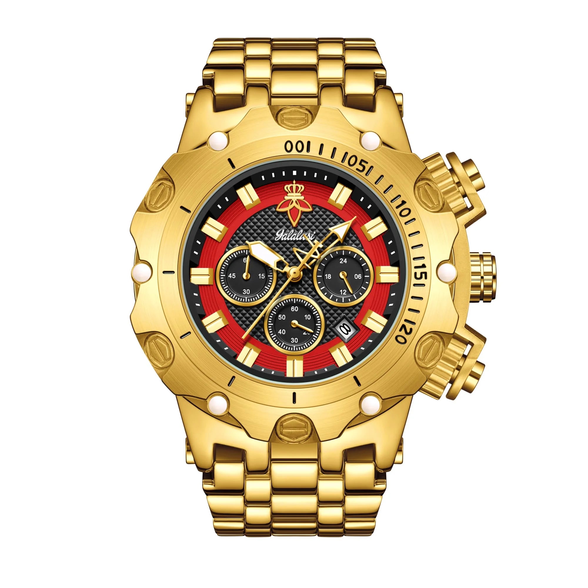 Golden Heir | The "Apex Titan" Chrono – 2026 Sovereign Quartz Series