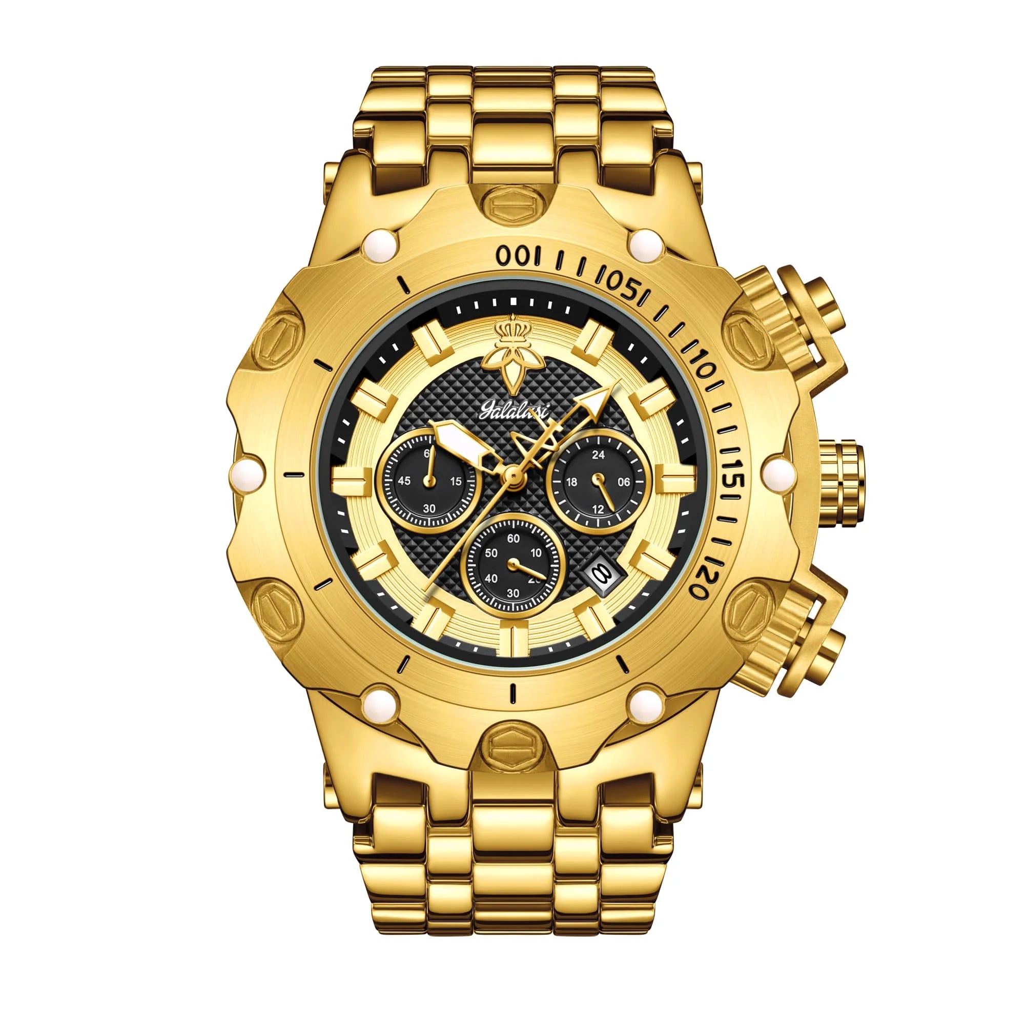 Golden Heir | The "Apex Titan" Chrono – 2026 Sovereign Quartz Series