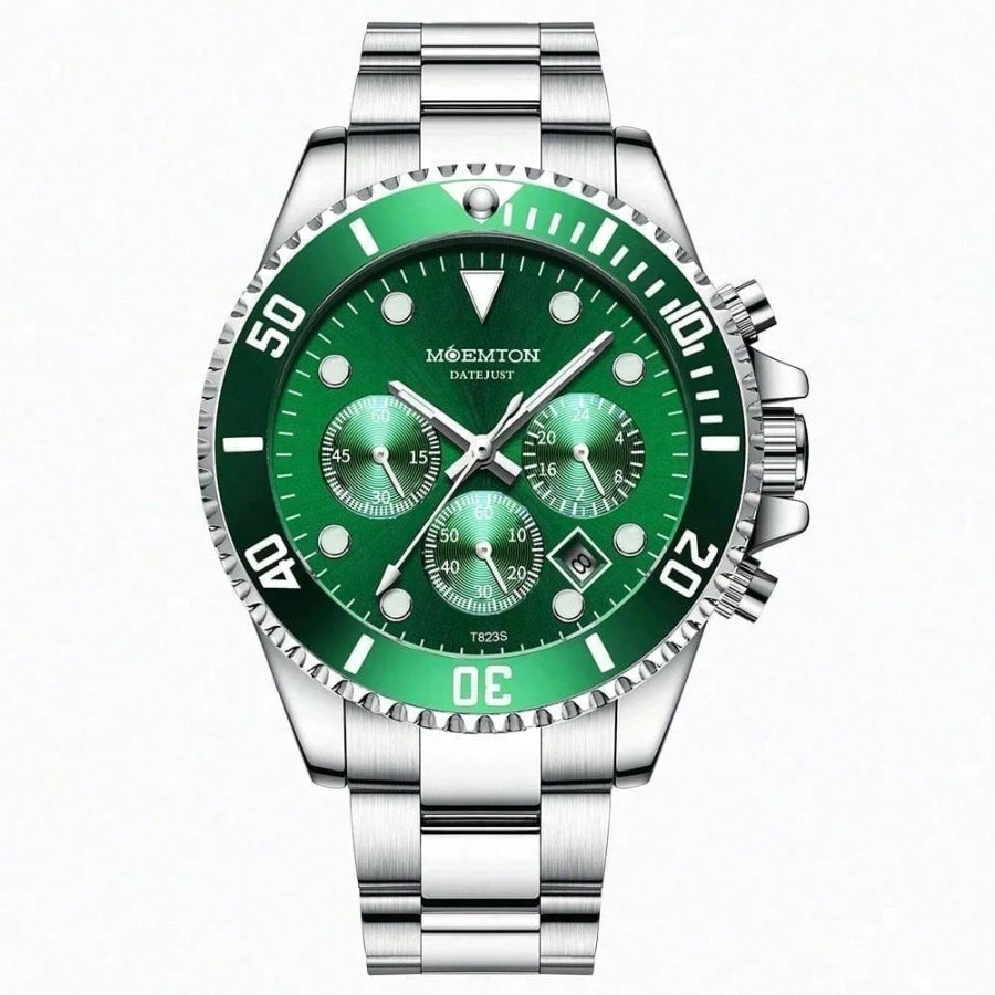 Golden Heir | The "Aethelgard" Chrono-Skeleton – Emerald Peak Edition