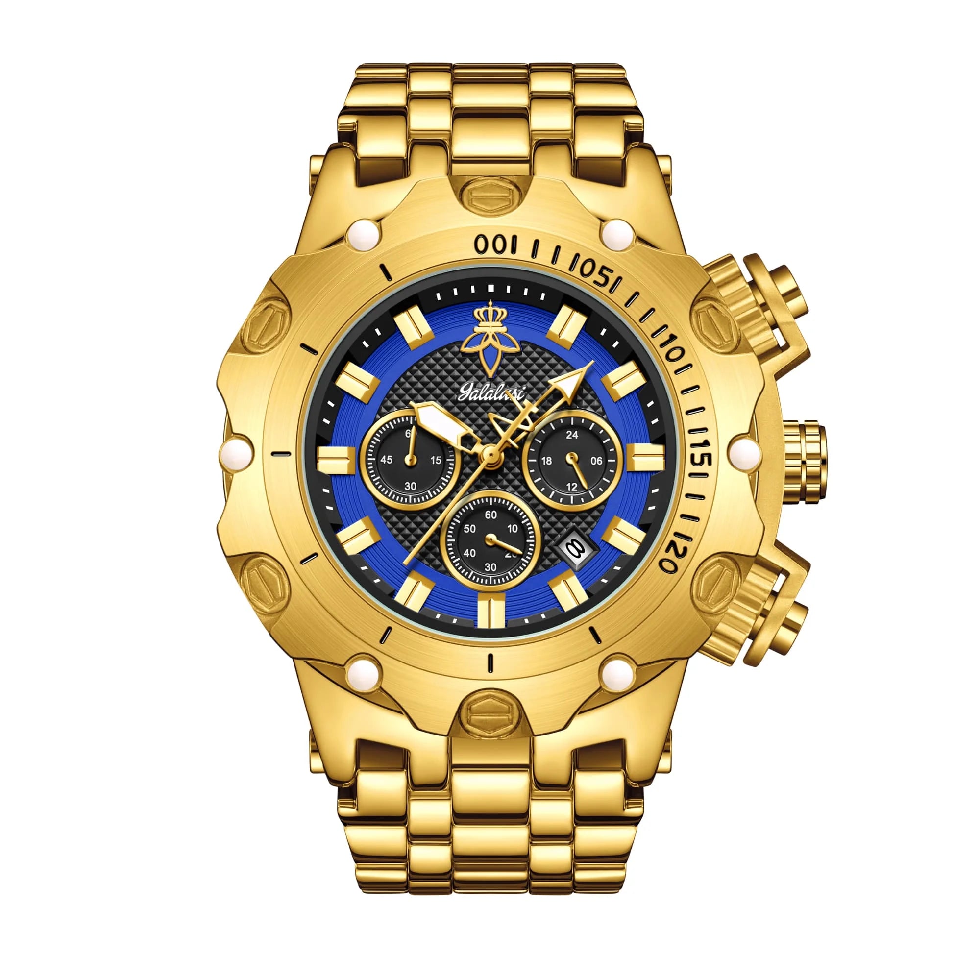 Golden Heir | The "Apex Titan" Chrono – 2026 Sovereign Quartz Series