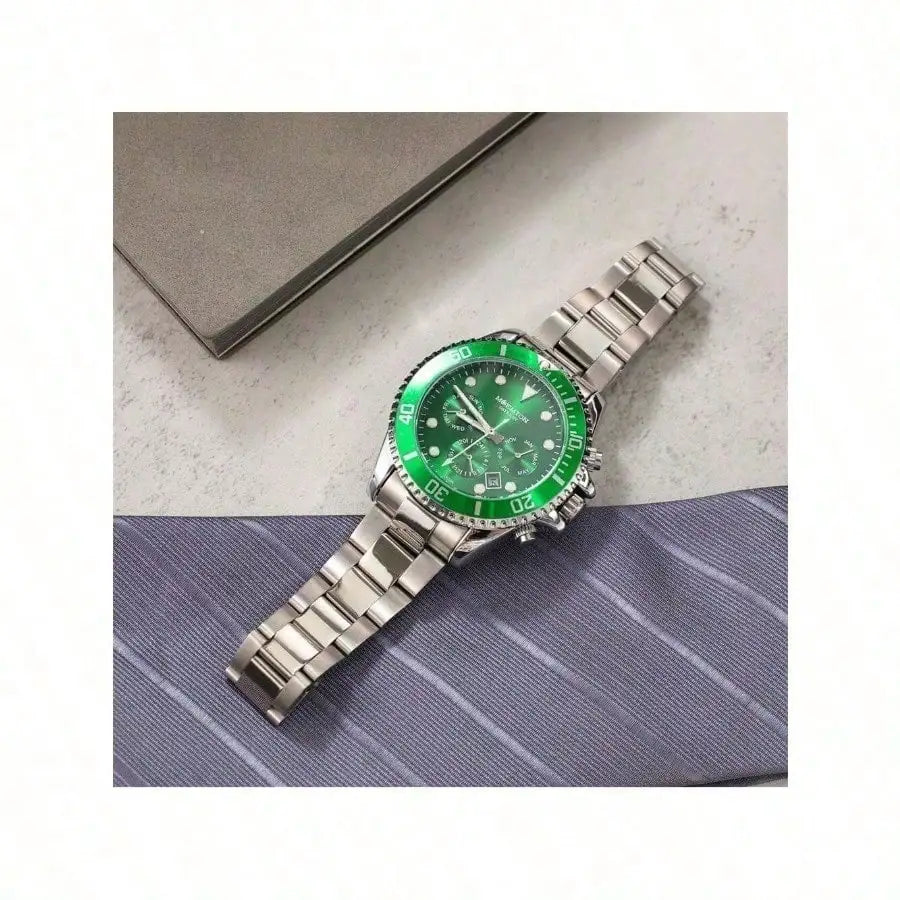 Golden Heir | The "Aethelgard" Chrono-Skeleton – Emerald Peak Edition